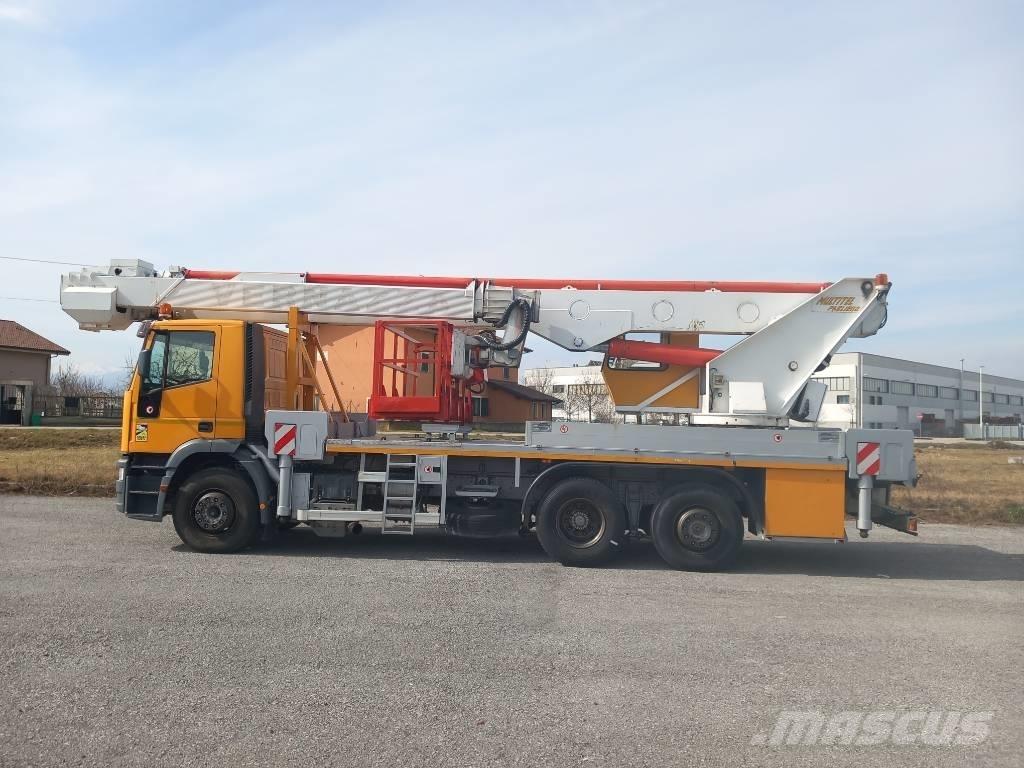 Pagliero J340TA 트럭 탑재 고소작업대