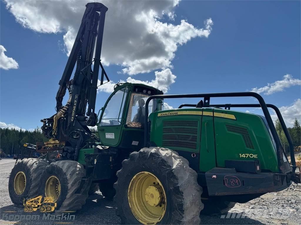John Deere 1470E 원목 하베스터
