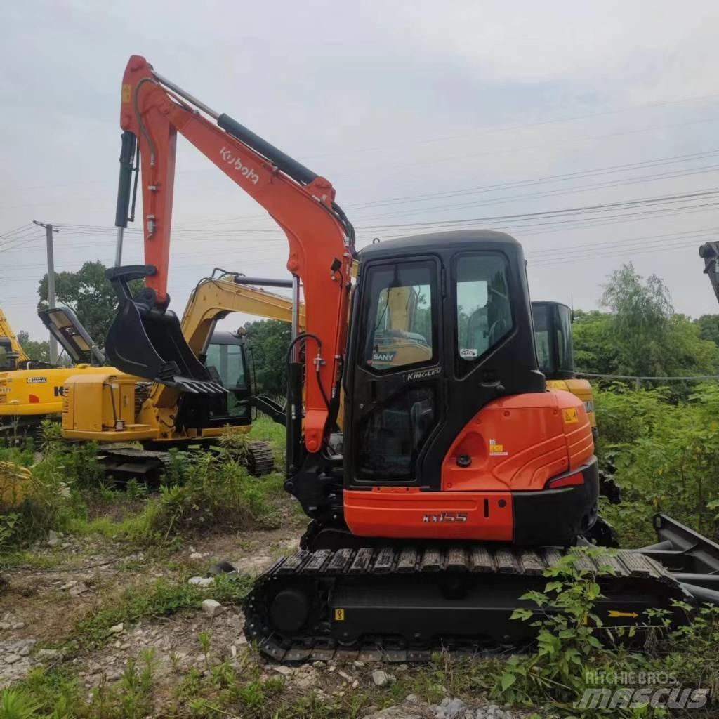Kubota kx155 소형 굴삭기 7톤 미만