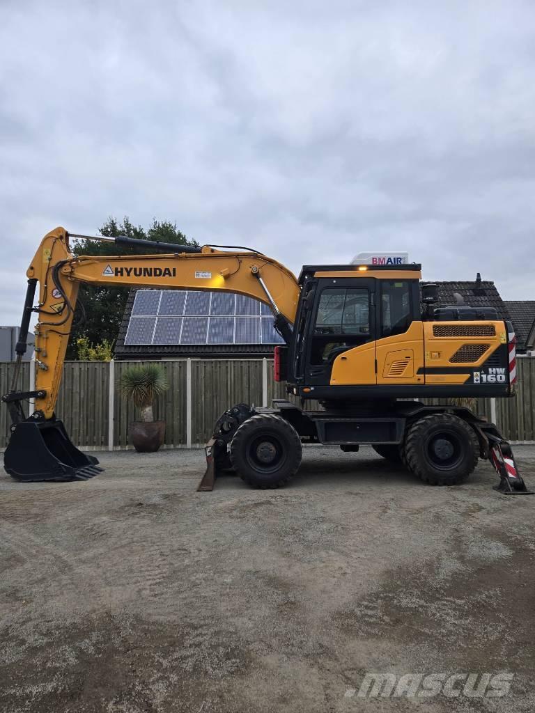 Hyundai HW 160  휠 굴삭기