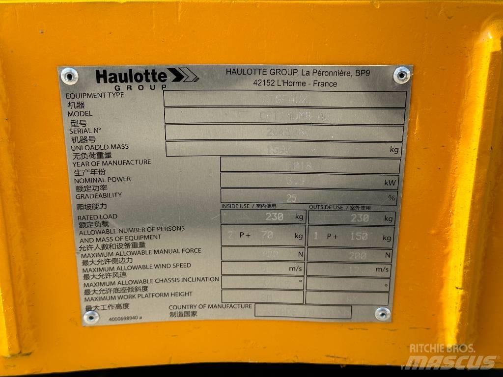 Haulotte OPTIMUM 8 가위형 리프트
