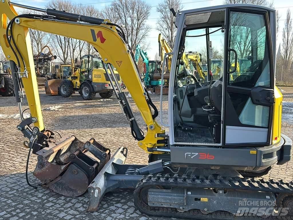 Wacker Neuson EZ36 소형 굴삭기 7톤 미만