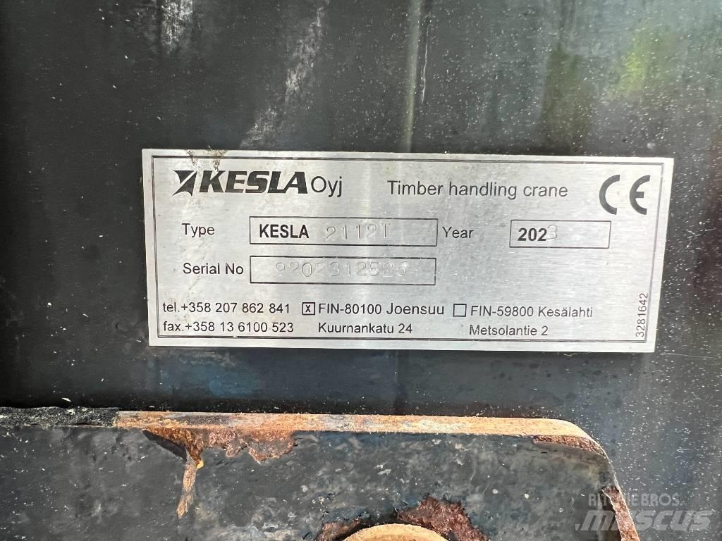 Kesla 2112T 목재 크레인