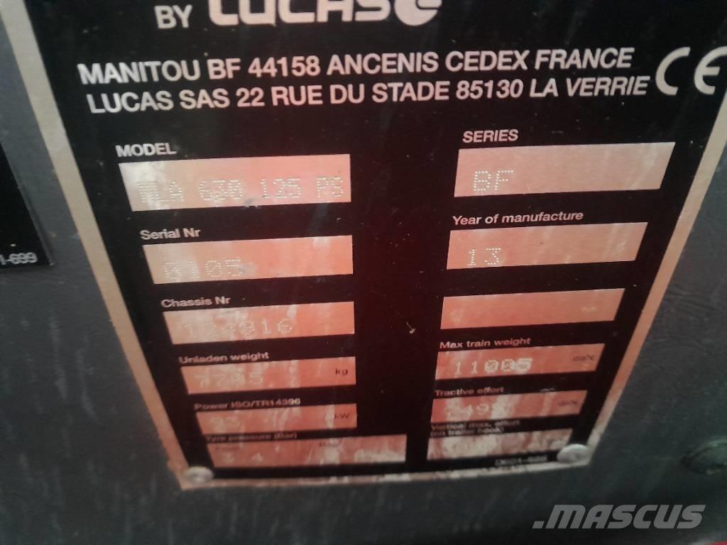 Manitou MLT630-125 농업용 텔레 핸들러