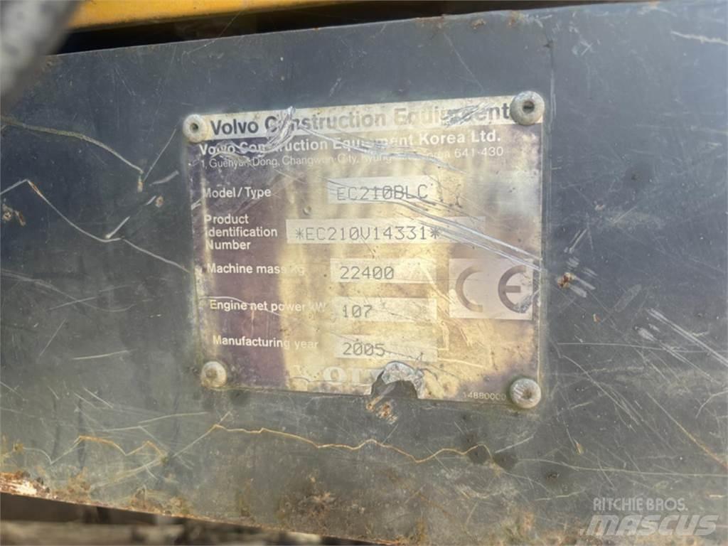 Volvo EC210BLC 대형 굴삭기 29톤 이상