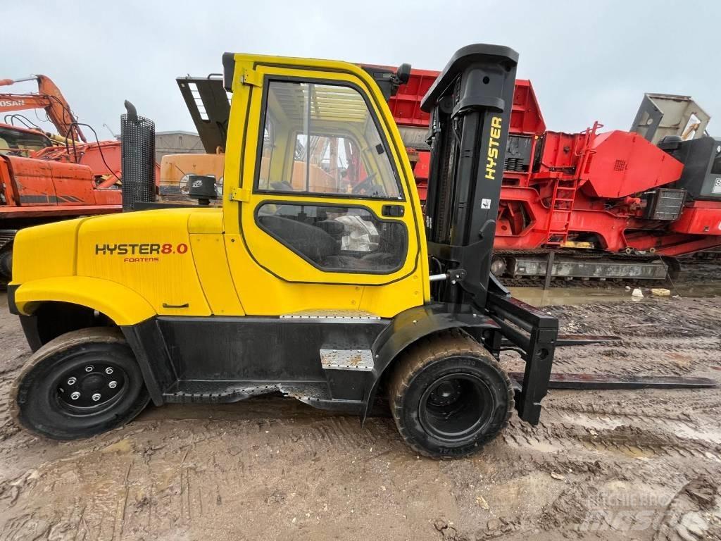 Hyster H 80 FT 디젤 지게차