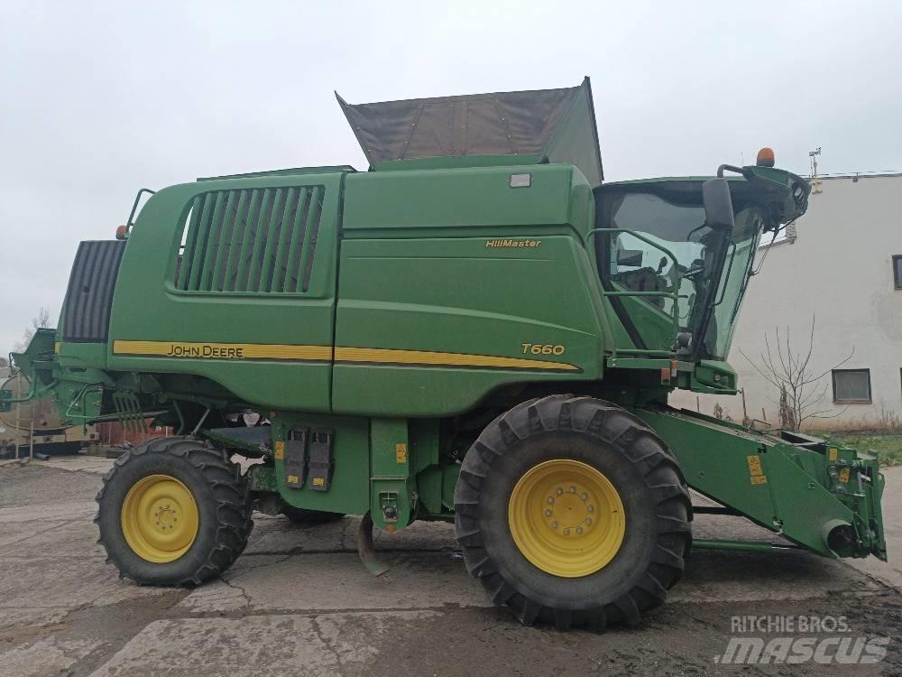 John Deere T 660 콤바인 수확기