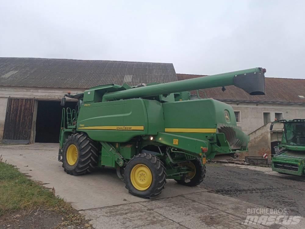 John Deere T 660 콤바인 수확기