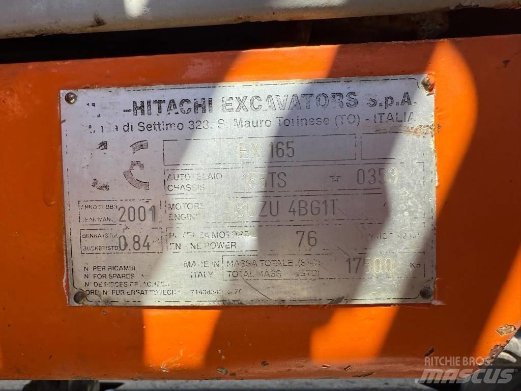 Fiat Hitachi EX 165 대형 굴삭기 29톤 이상