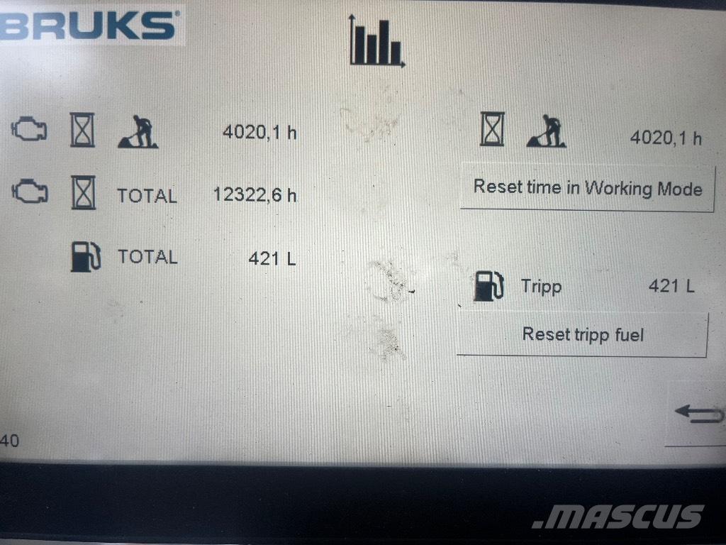 Volvo FH 750 목재 쪼개기 및 절단기