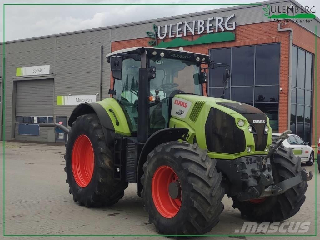 CLAAS Axion 850 트랙터