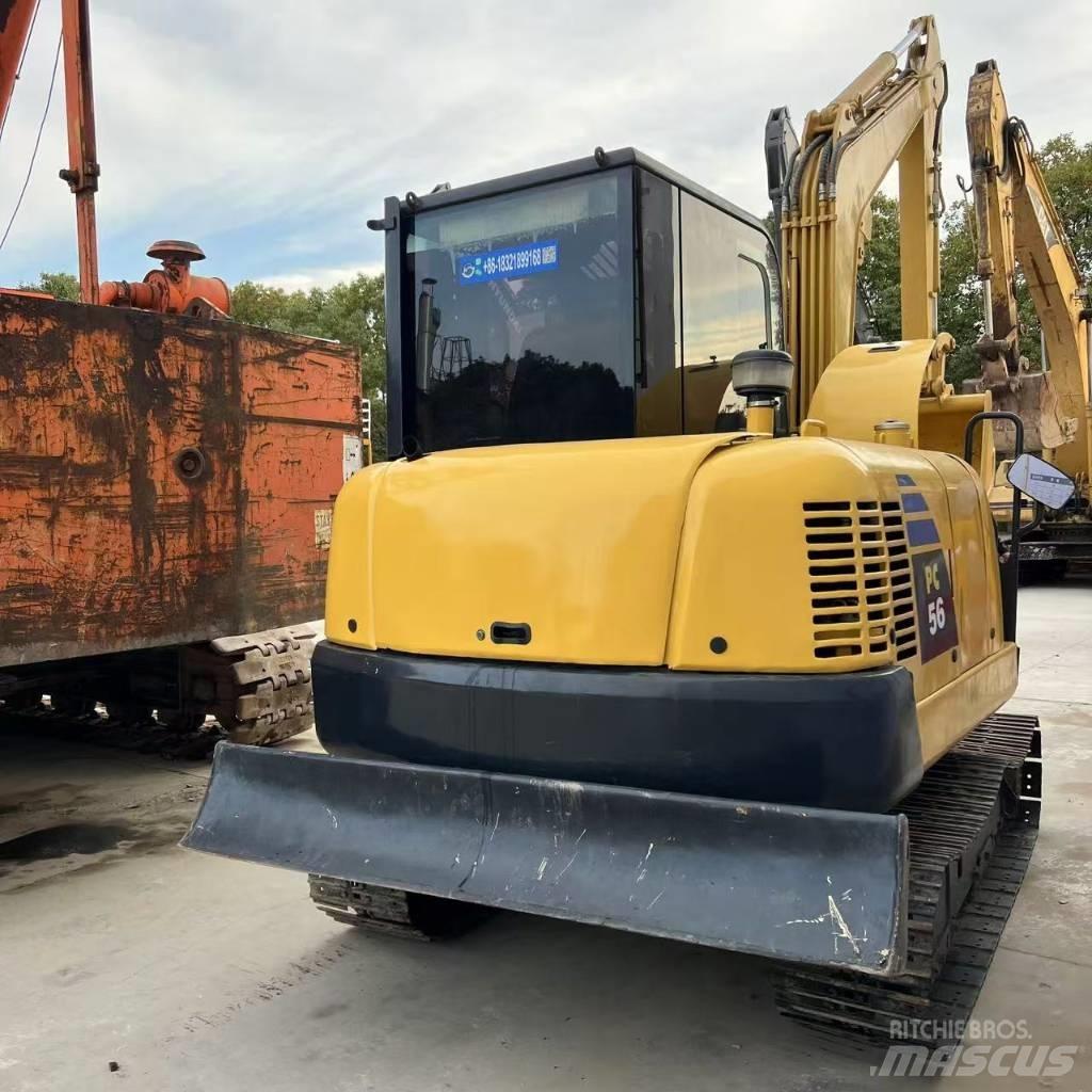 Komatsu PC 56-7 소형 굴삭기 7톤 미만