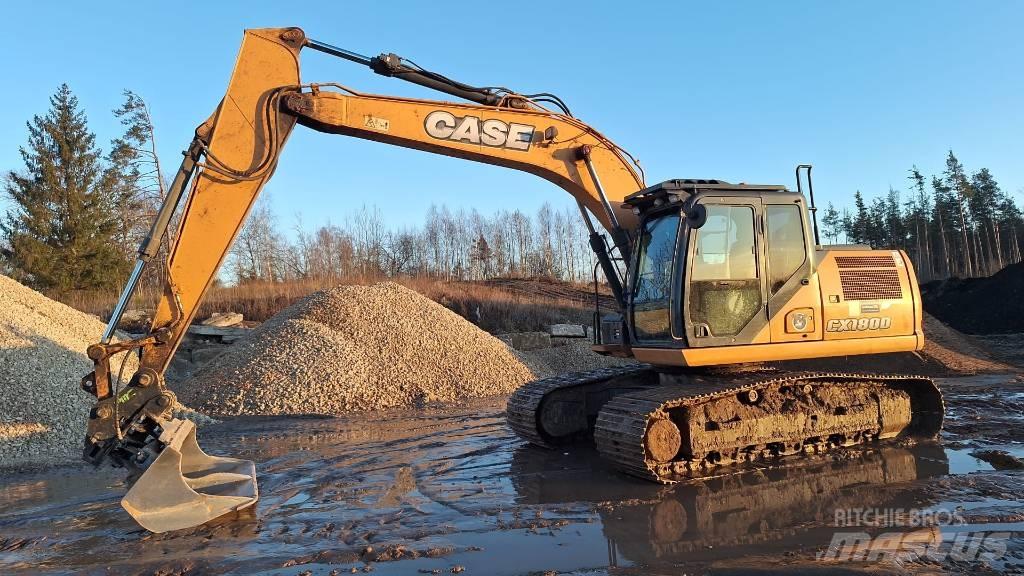 CASE CX 180D 대형 굴삭기 29톤 이상