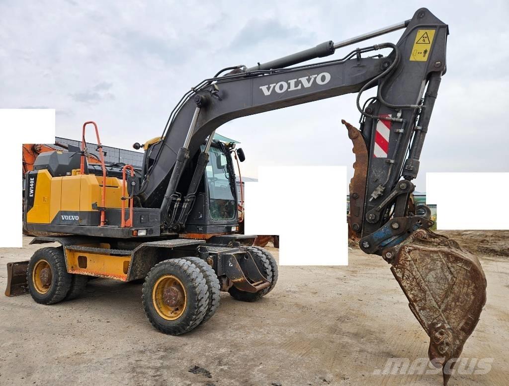Volvo EW140E  휠 굴삭기