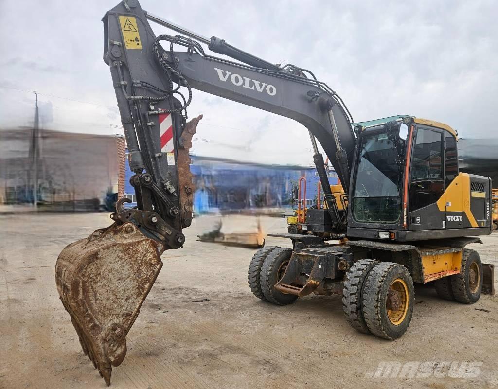 Volvo EW140E  휠 굴삭기