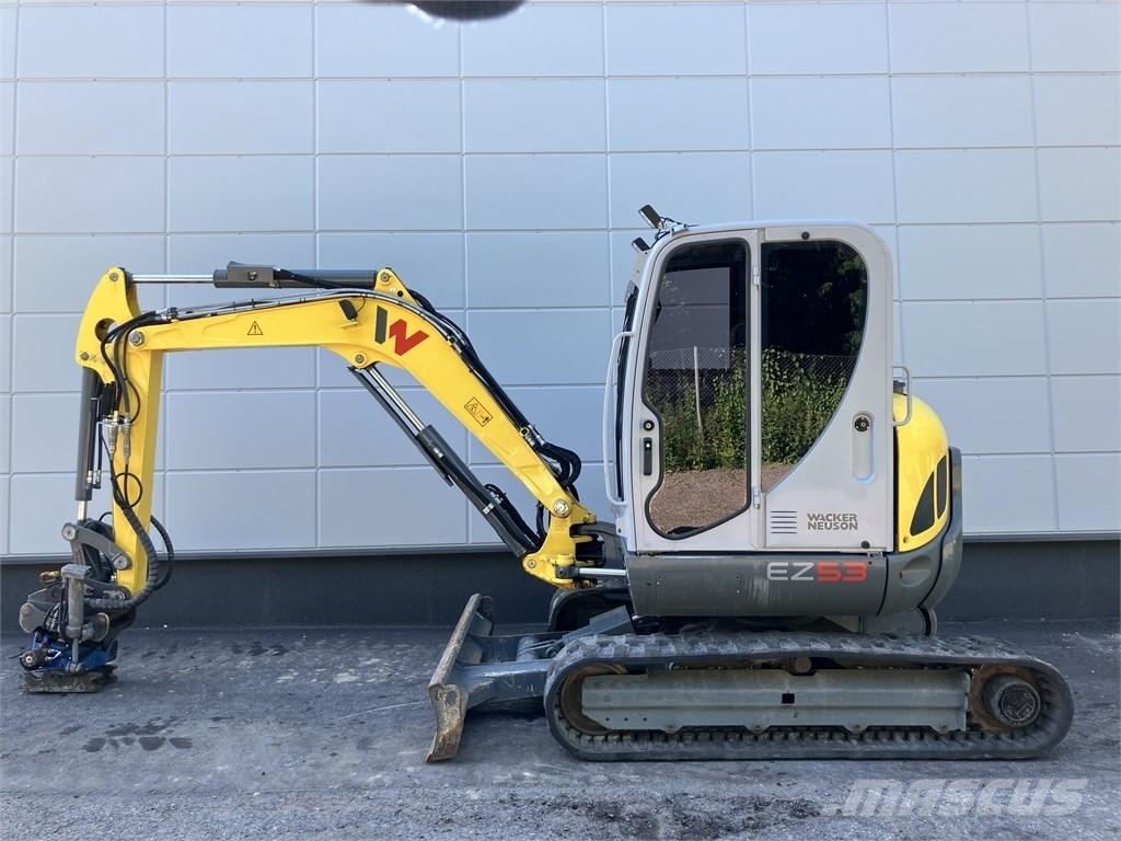 Wacker Neuson EZ 53 소형 굴삭기 7톤 미만