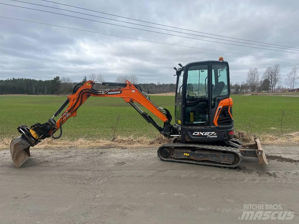 Doosan DX27 소형 굴삭기 7톤 미만