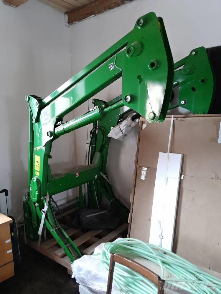 John Deere H 260 프론트 로더 및 굴착기