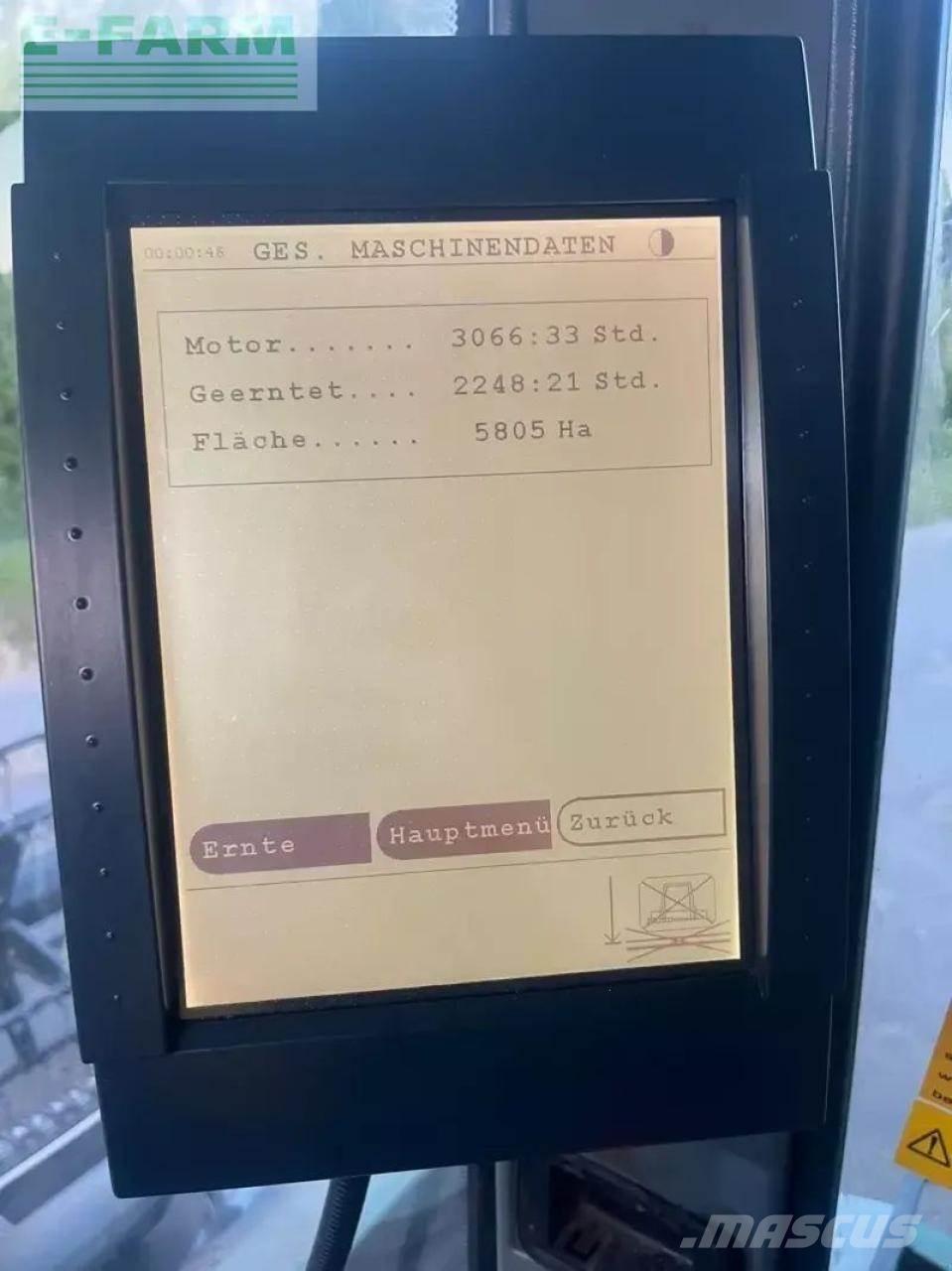 Fendt 8400 p al 콤바인 수확기