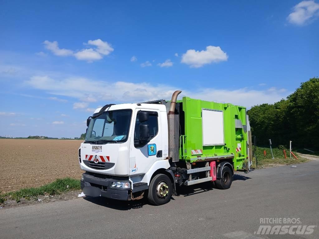 Renault Midlum 220 폐기물 수거 트럭
