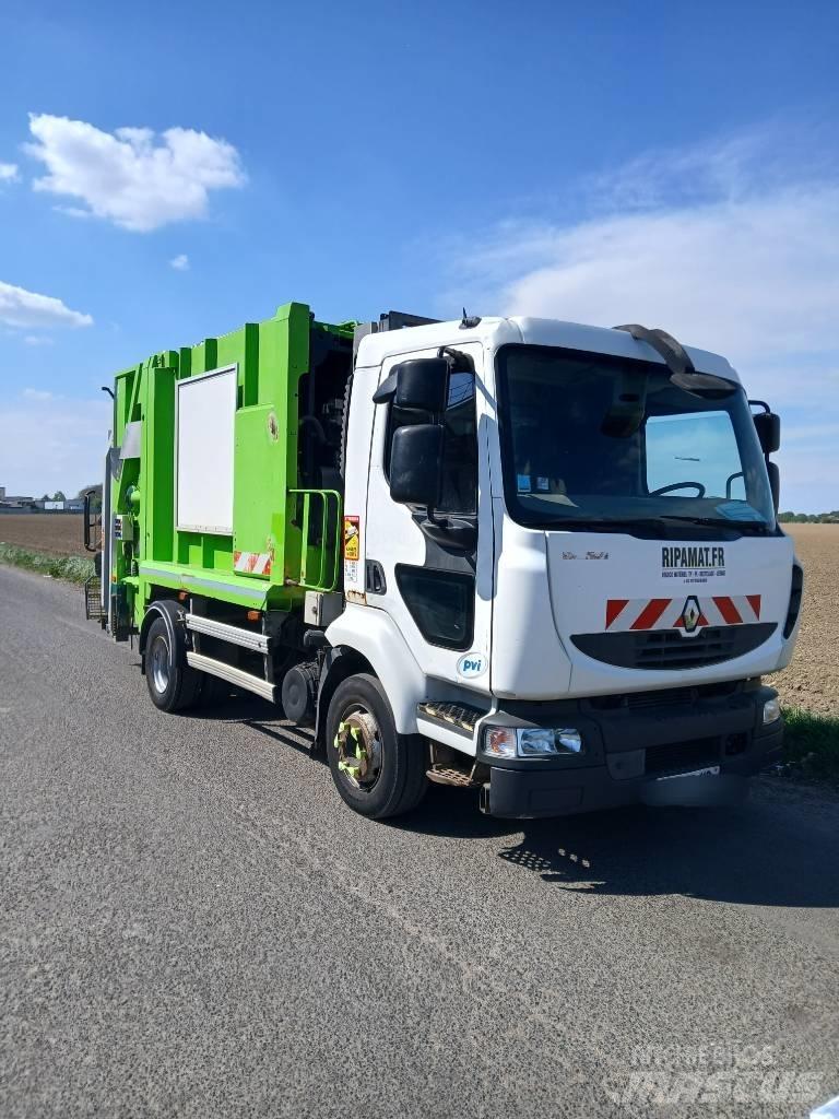 Renault Midlum 220 폐기물 수거 트럭