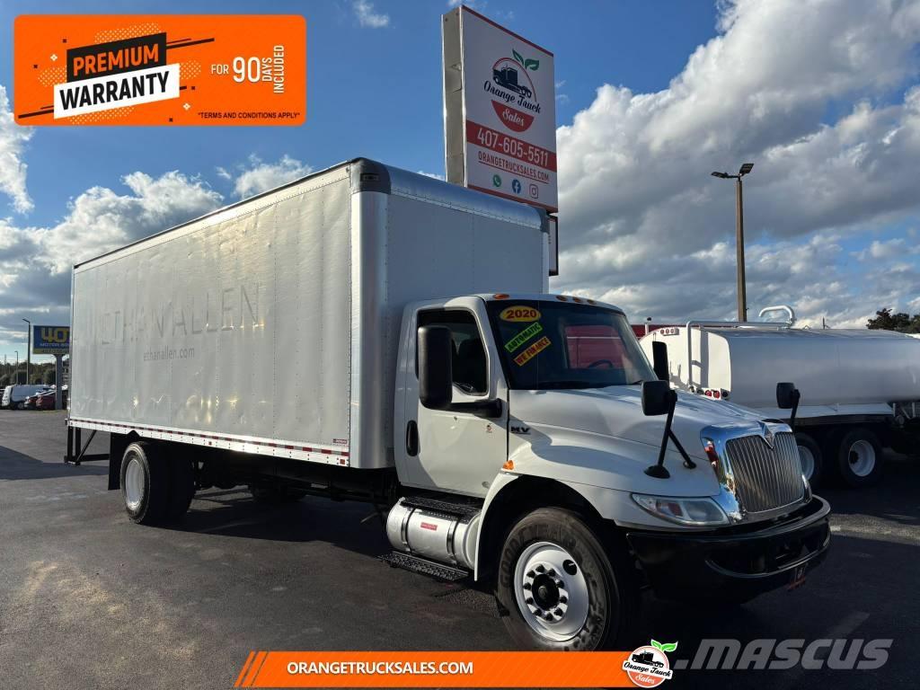 International MV607 탑차 트럭