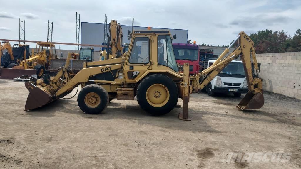 CAT 428 B 4x4 백호로더