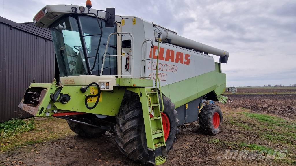 CLAAS lexion 460 콤바인 수확기