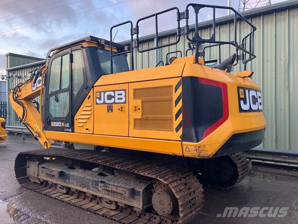 JCB 220 X Series 대형 굴삭기 29톤 이상