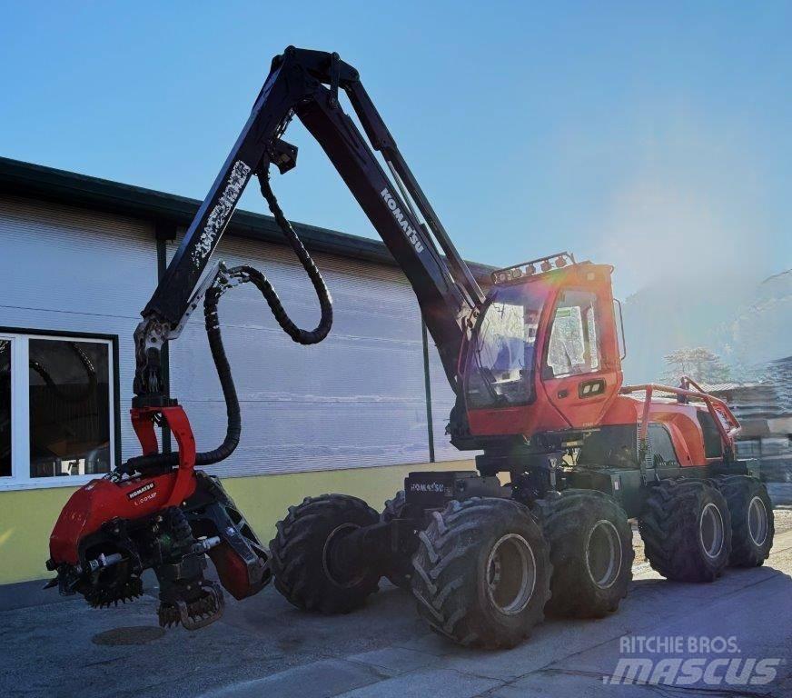 Komatsu 931 XC 원목 하베스터
