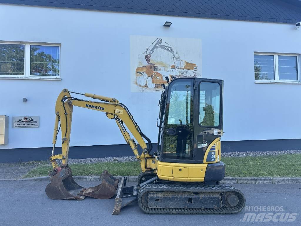 Komatsu PC 26 MR-3 소형 굴삭기 7톤 미만