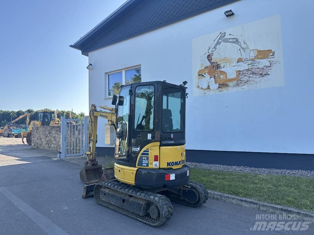 Komatsu PC 26 MR-3 소형 굴삭기 7톤 미만