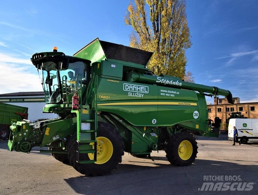 John Deere T 660 콤바인 수확기