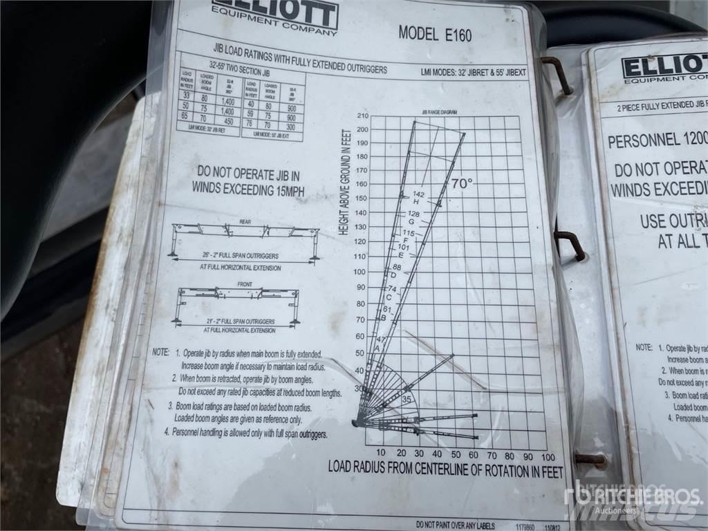 Elliott E160 크레인 트럭