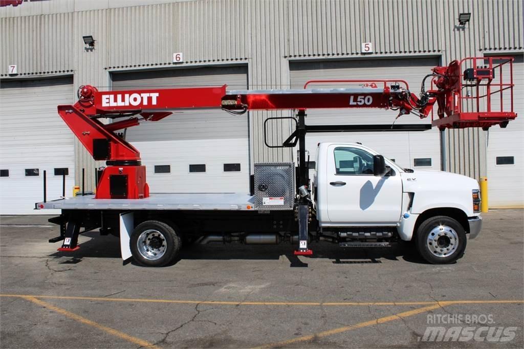 Elliott L50 크레인 트럭