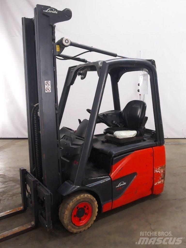 Linde E15 전동 지게차