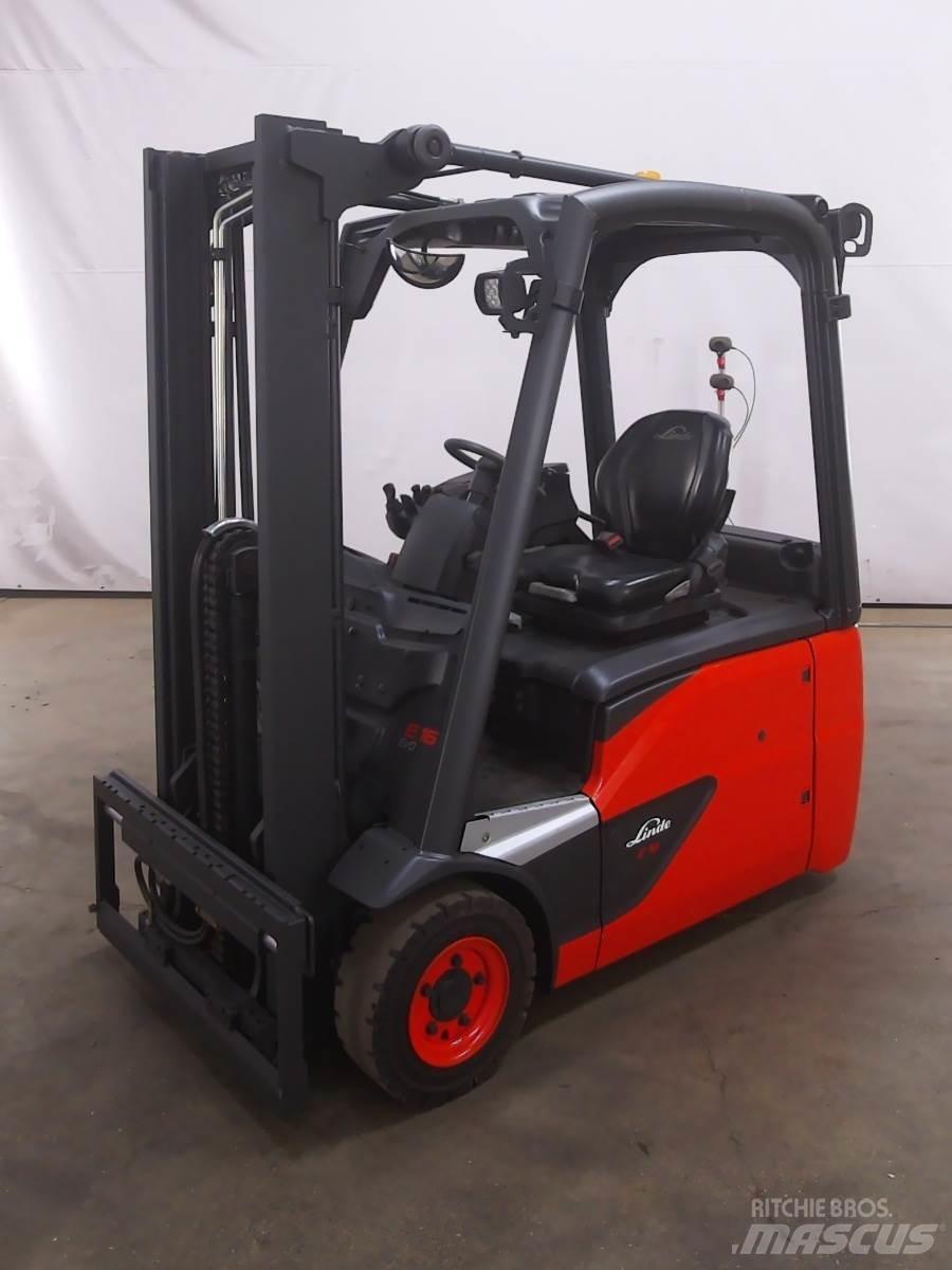 Linde E16-02 전동 지게차