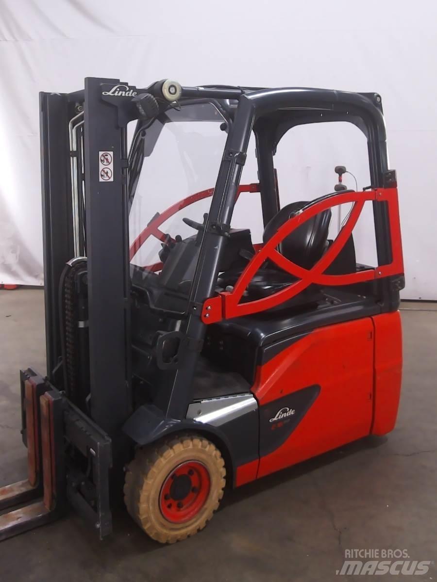 Linde E16-02 전동 지게차