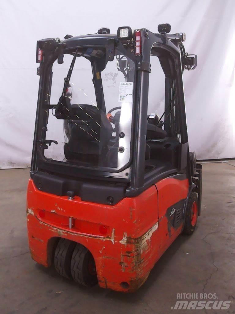 Linde E16C-02 전동 지게차