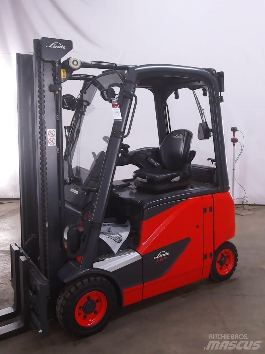 Linde E16PH-02 전동 지게차
