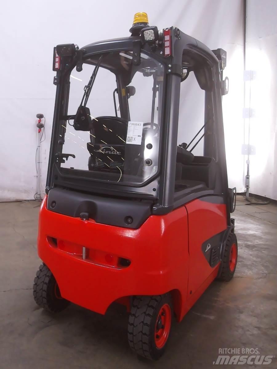 Linde E16PH-02 전동 지게차