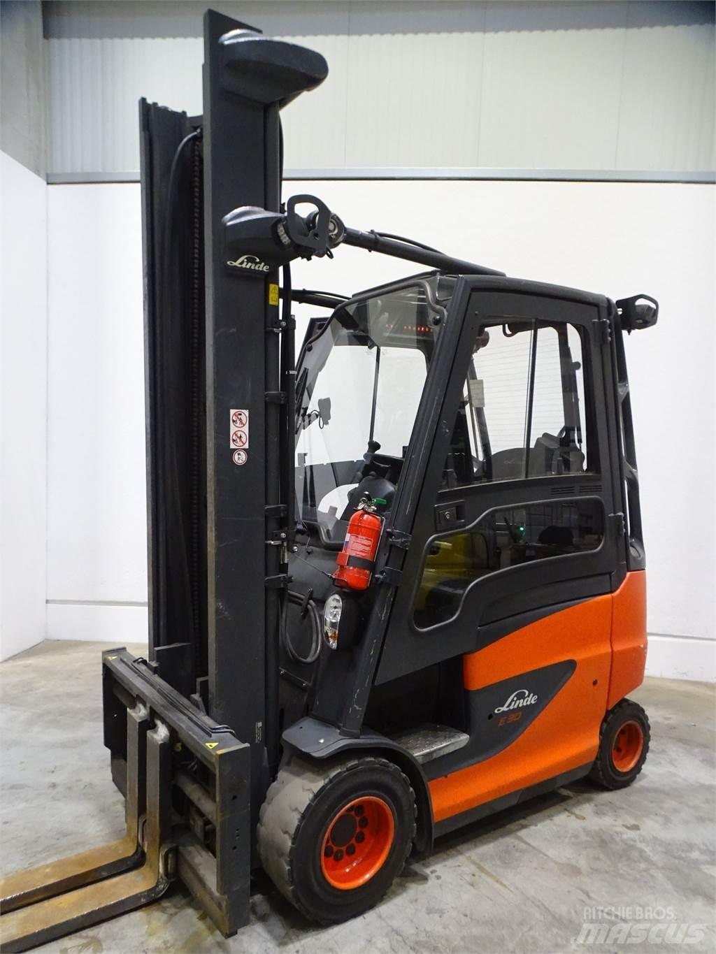 Linde E30H-01/600 전동 지게차