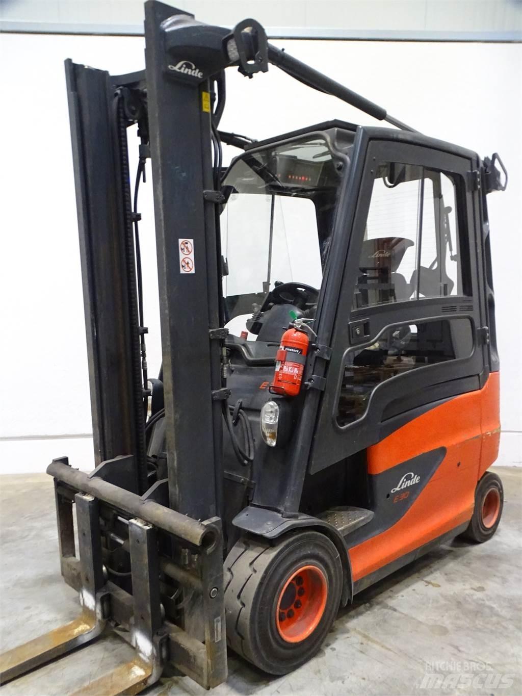 Linde E30HL 전동 지게차