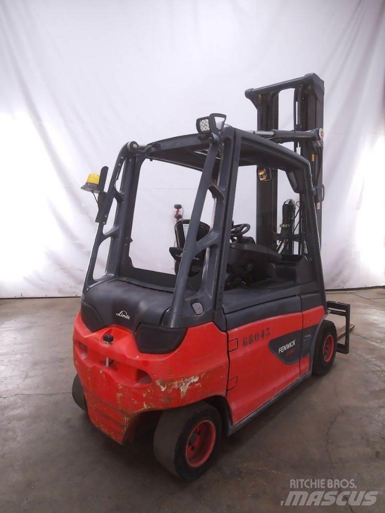 Linde E30L 전동 지게차