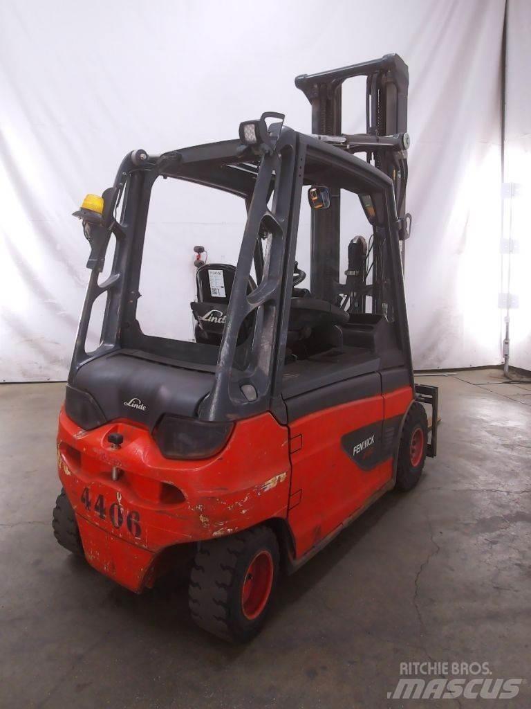 Linde E30L-01 전동 지게차