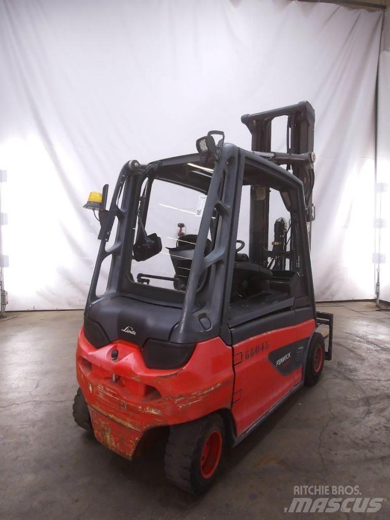 Linde E30L-01 전동 지게차