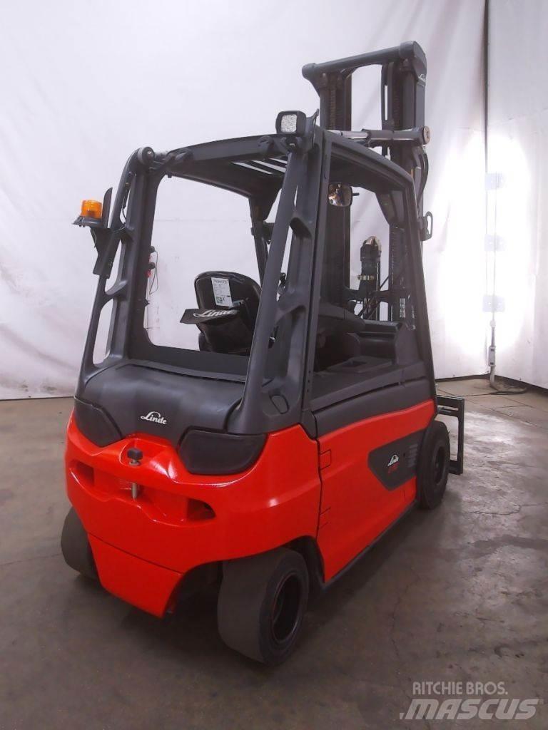 Linde E30L-01 전동 지게차