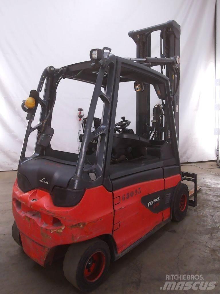 Linde E30L-01 전동 지게차