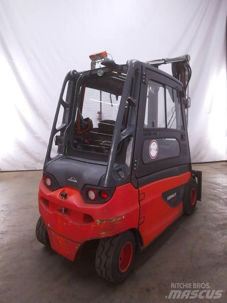 Linde E30L-01 전동 지게차