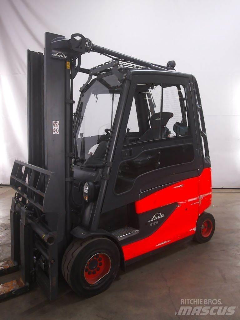 Linde E35HL-01 전동 지게차